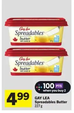 Foodland GAY LEA Spreadables Butter offer