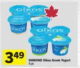 Foodland DANONE Oikos Greek Yogurt offer