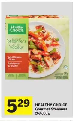 Foodland HEALTHY CHOICE Gourmet Steamers offer