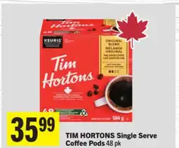 Foodland TIM HORTONS Single Serve Coffee Pods offer