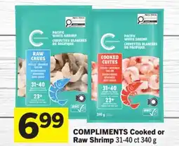 Foodland COMPLIMENTS Cooked or Raw Shrimp offer