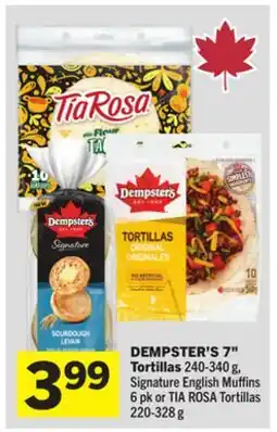 Foodland DEMPSTER'S 7 Tortillas offer