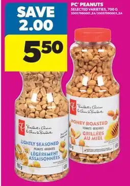 Real Canadian Superstore PC PEANUTS offer