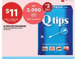 Real Canadian Superstore Q-TIPS COTTON SWABS, 1400'S offer