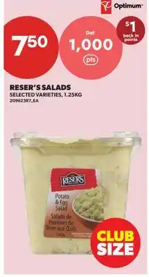 Real Canadian Superstore RESER'S SALADS offer