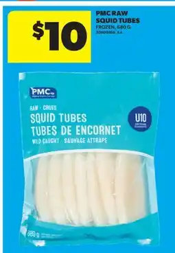 Real Canadian Superstore PMC RAW SQUID TUBES offer