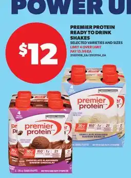 Real Canadian Superstore PREMIER PROTEIN READY TO DRINK SHAKES offer