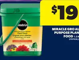 Real Canadian Superstore MIRACLE GRO ALL PURPOSE PLANT FOOD offer