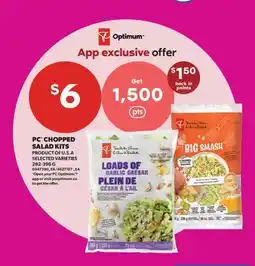 Real Canadian Superstore PC CHOPPED SALAD KITS offer