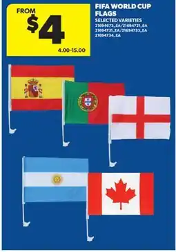 Real Canadian Superstore FIFA WORLD CUP FLAGS offer