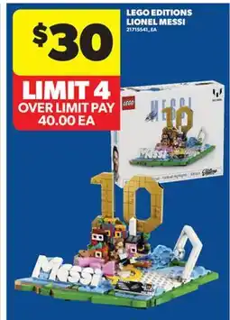 Real Canadian Superstore LEGO EDITIONS LIONEL MESSI offer