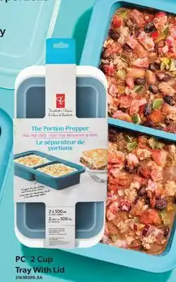 Real Canadian Superstore PC 2 CUP TRAY WITH LID offer