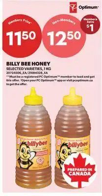 Real Canadian Superstore BILLY BEE HONEY offer