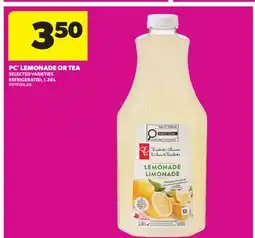 Real Canadian Superstore PC LEMONADE OR TEA offer