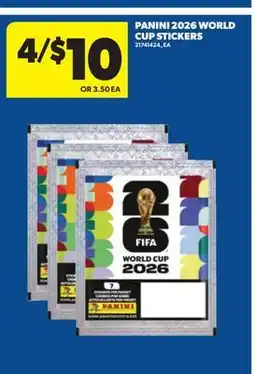 Real Canadian Superstore PANINI 2026 WORLD CUP STICKERS offer