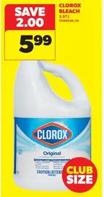 Real Canadian Superstore CLOROX BLEACH offer
