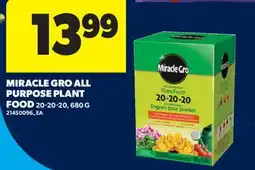 Real Canadian Superstore MIRACLE GRO ALL PURPOSE PLANT FOOD offer