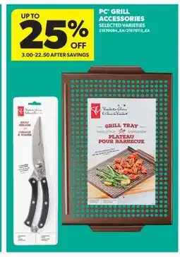Real Canadian Superstore PC GRILL ACCESSORIES offer