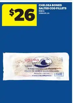 Real Canadian Superstore CHELSEA BONED SALTED COD FILLETS offer
