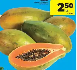 Real Canadian Superstore PAPAYA offer