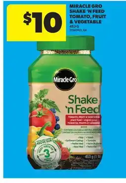 Real Canadian Superstore MIRACLE GRO SHAKE'N FEED TOMATO, FRUIT & VEGETABLE offer