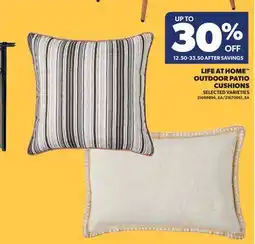 Real Canadian Superstore LIFE AT HOME OUTDOOR PATIO CUSHIONS offer