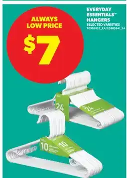 Real Canadian Superstore EVERYDAY ESSENTIALS HANGERS offer