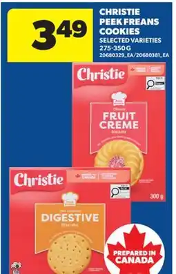 Real Canadian Superstore CHRISTIE PEEK FREANS COOKIES offer