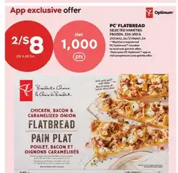 Real Canadian Superstore PC FLATBREAD offer