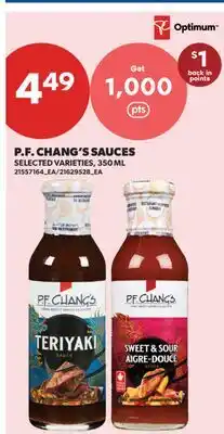 Real Canadian Superstore P. F. CHANG'S SAUCES offer