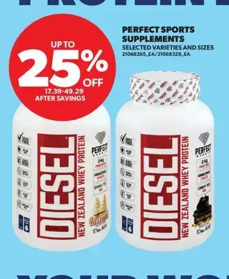 Real Canadian Superstore PERFECT SPORTS SUPPLEMENTS offer