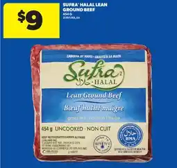 Real Canadian Superstore SUFRA HALAL LEAN GROUND BEEF offer