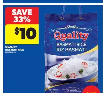 Real Canadian Superstore QUALITY BASMATI RICE offer
