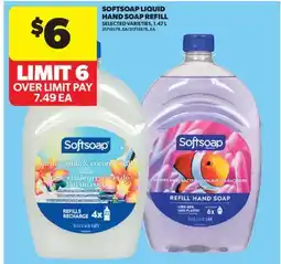 Real Canadian Superstore SOFTSOAP LIQUID HAND SOAP REFILL offer