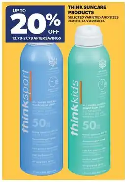 Real Canadian Superstore THINK SUNCARE PRODUCTS offer