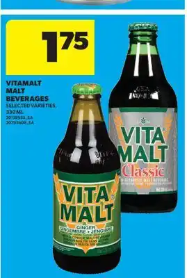 Real Canadian Superstore VITAMALT MALT BEVERAGES offer