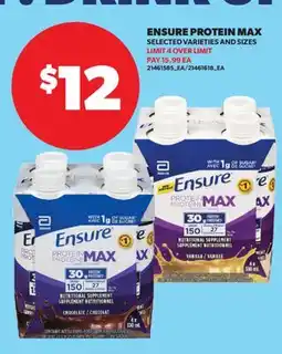 Real Canadian Superstore ENSURE PROTEIN MAX offer