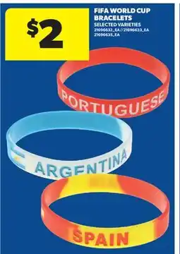 Real Canadian Superstore FIFA WORLD CUP BRACELETS offer