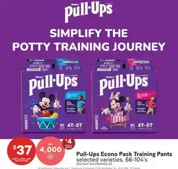Real Canadian Superstore PULL-UPS ECONO PACK TRAINING PANTS, 66-104' S offer
