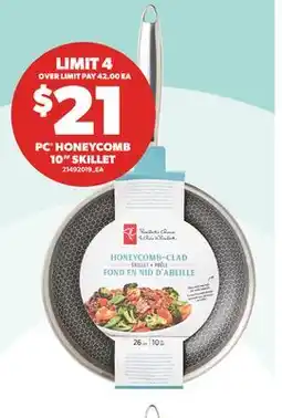 Real Canadian Superstore PC HONEYCOMB 10 SKILLET offer