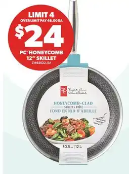 Real Canadian Superstore PC HONEYCOMB 12 SKILLET offer
