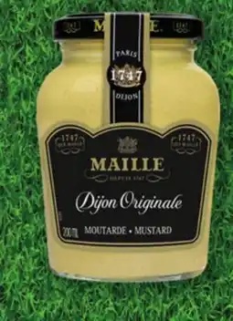 Longo's Maille Dijon Mustard offer