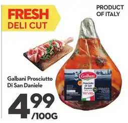 Longo's Galbani Prosciutto Di San Daniele offer
