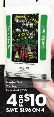 Longo's Garden Soil offer