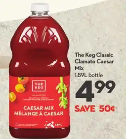 Longo's The Keg Classic Clamato Caesar Mix offer