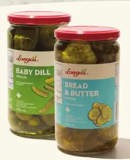 Longo's Longo's Pickles offer