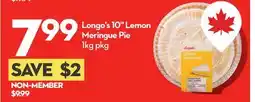 Longo's Longo's 10 Lemon Meringue Pie offer