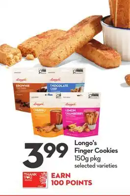 Longo's Finger Cookies offer