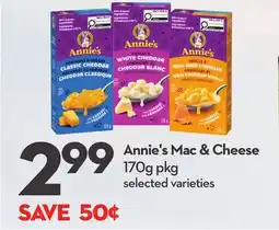 Longo's Annie's Mac & Cheese offer