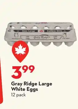Longo's Large White Eggs offer
